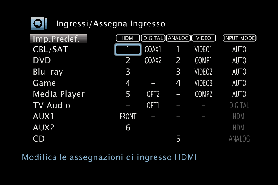 GUI InputAssign_X36E3